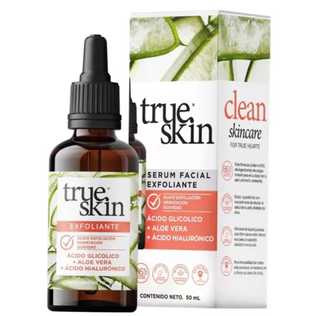 Serum Facial 86% Natural - Acido Glicolico Hialuronico 50ml