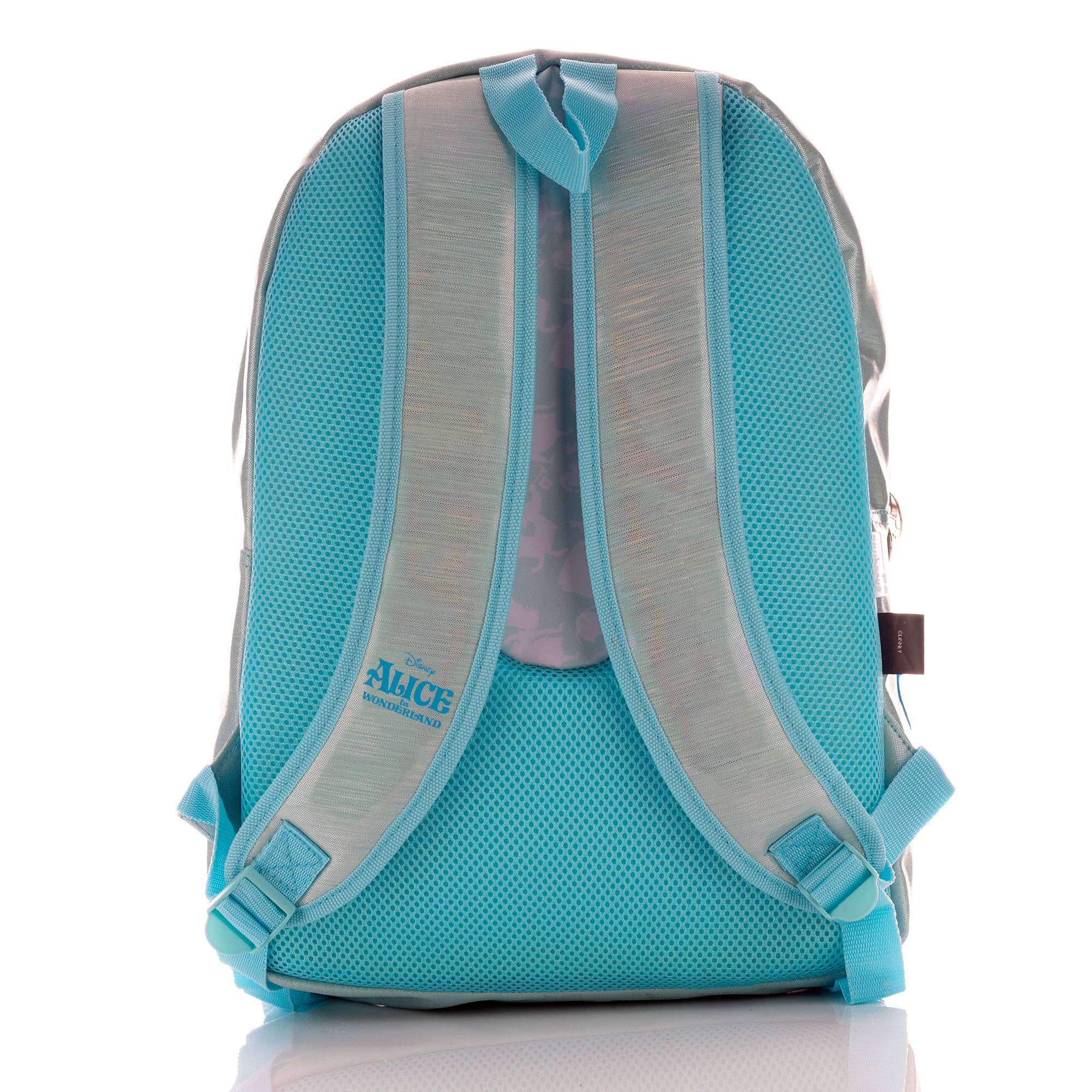 Mochila Disney Alicia en el Pais de las Maravillas Color Azul Original