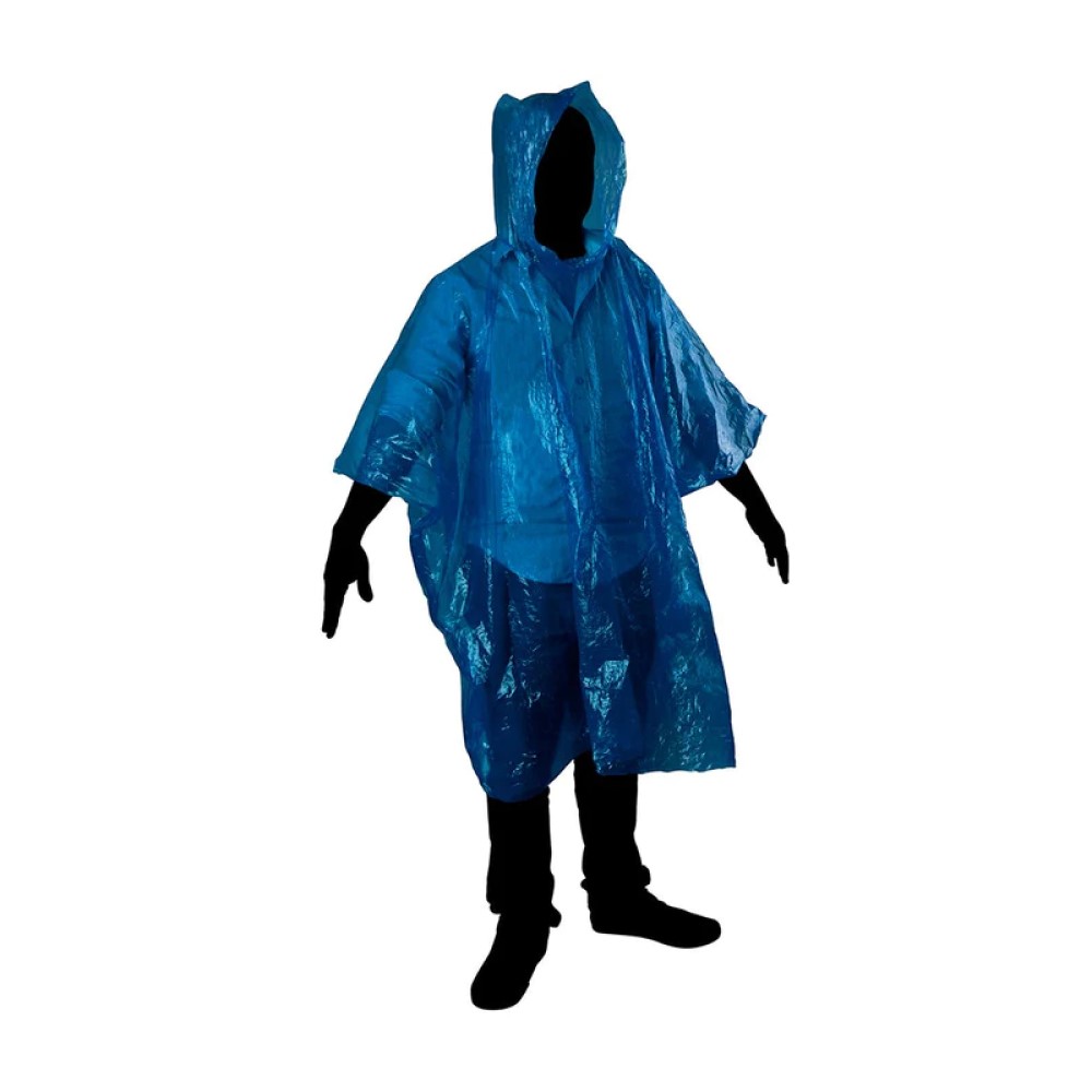 Poncho Impermeable Azul P/ Emergencias Unitalla Foy