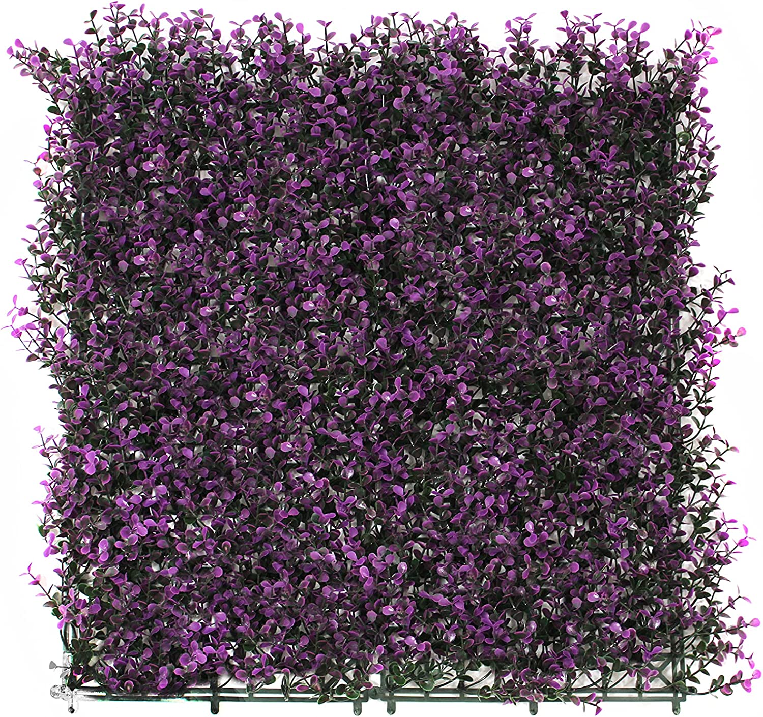 Follaje Sintetico Arrayan Morado Tekno Step 4 Pzas 50x50 Cm 1m2