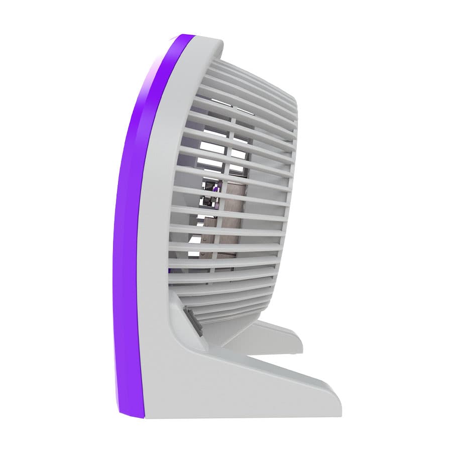 Ventilador de Mesa / Piso 9 Pulgadas Morado Mytek 3199.