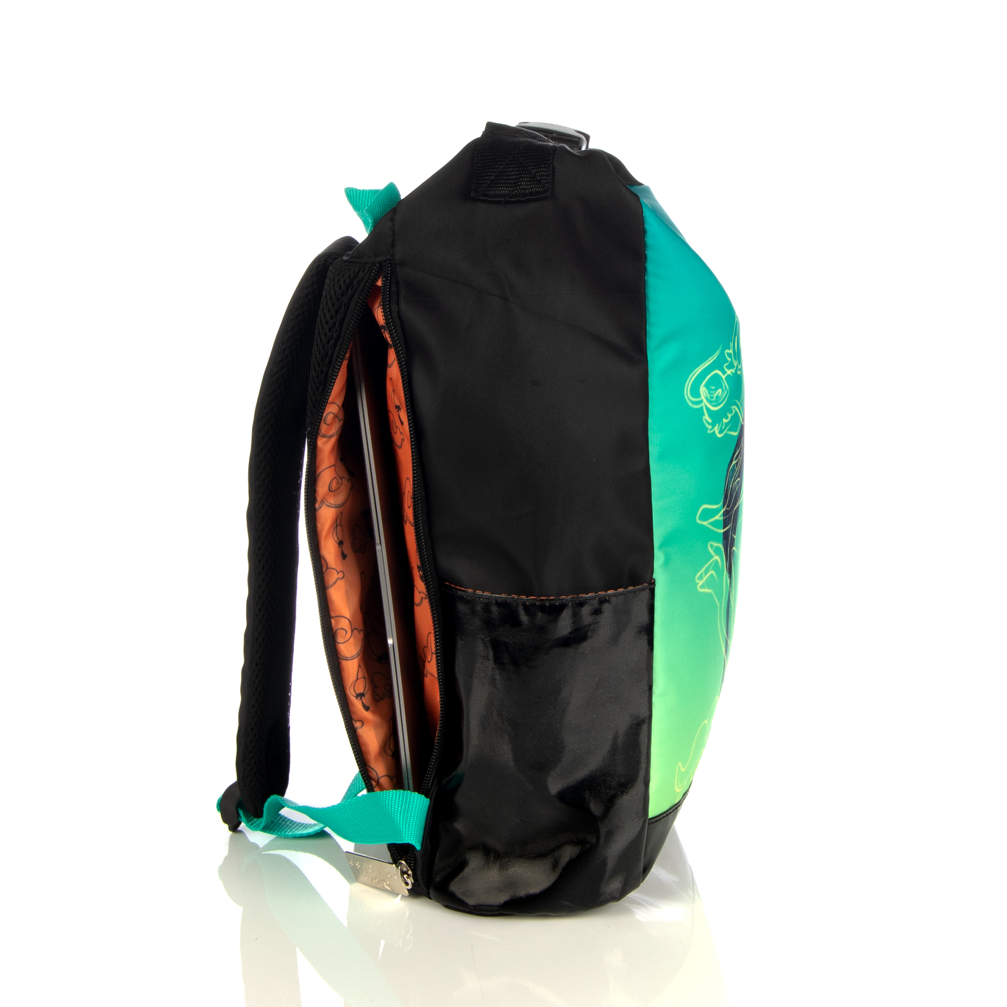 Mochila Hardhead Disney Princesas Mulán Original color Verde