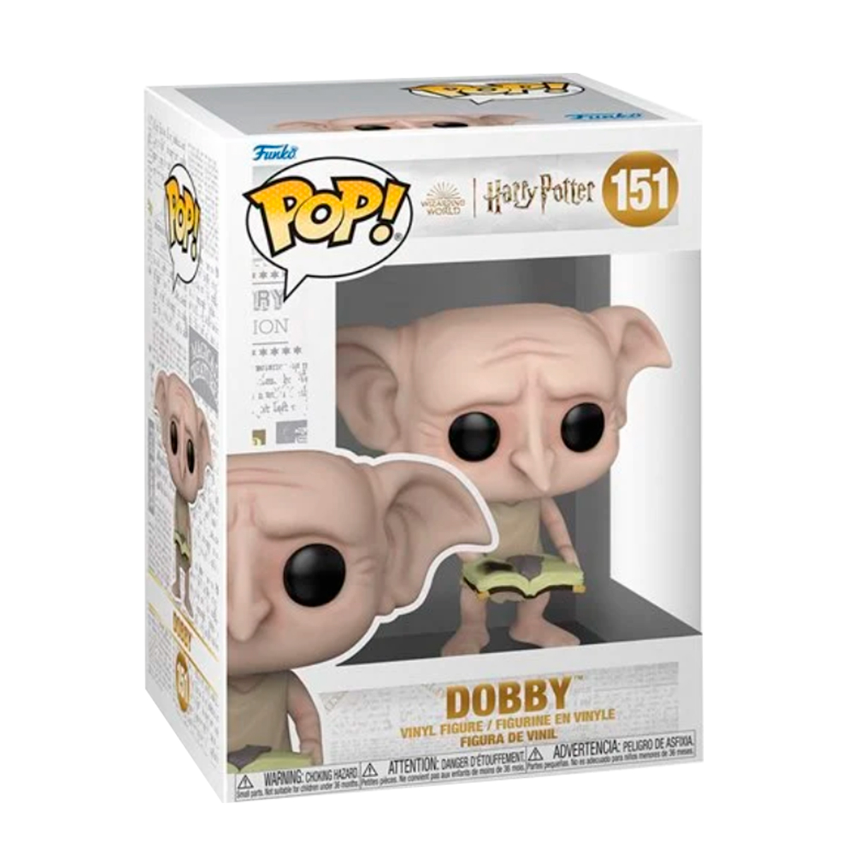 Funko Pop Dobby #17 Harry Potter Wizarding World Figura Original
