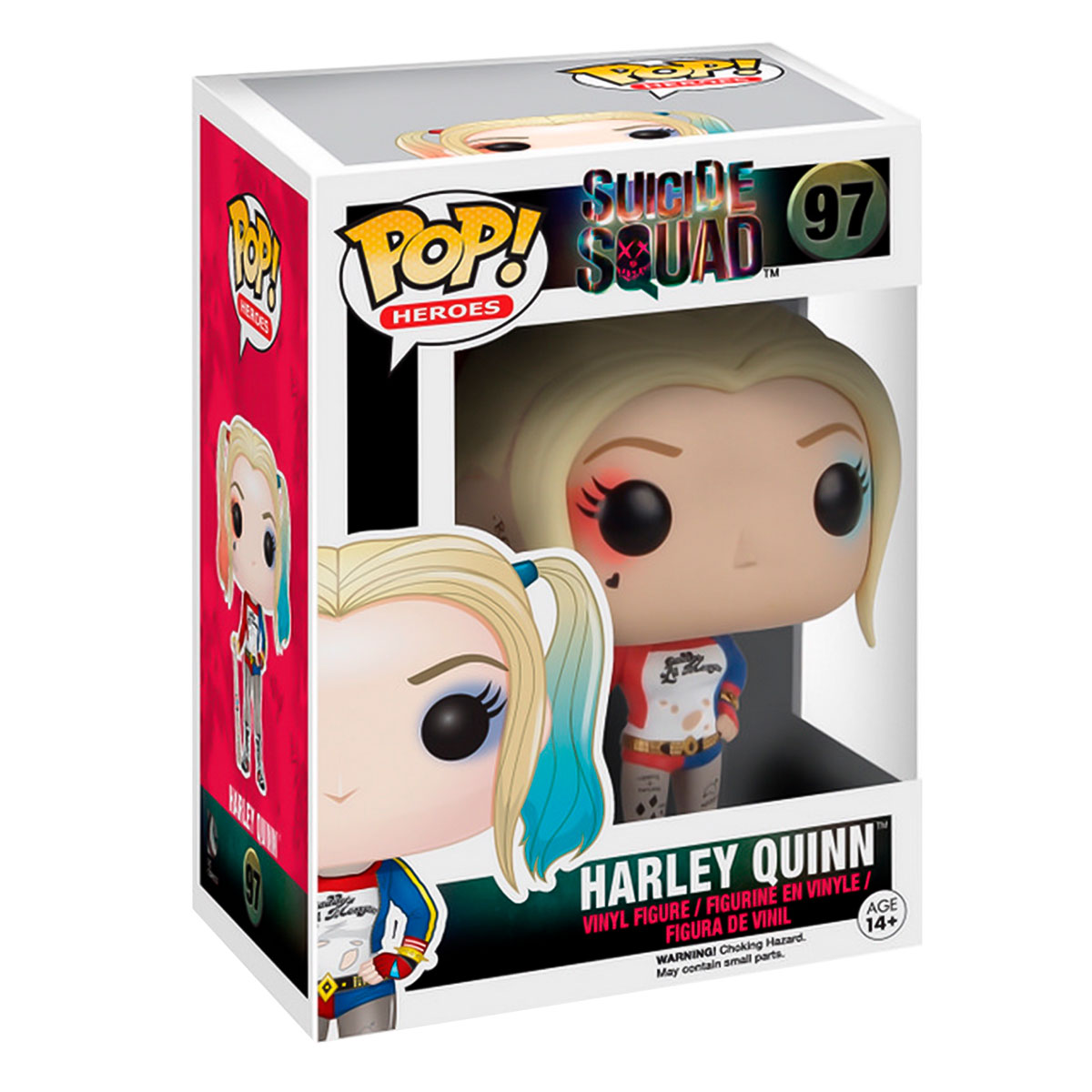 Funko Pop Harley Quinn #97 Escuadron Suicida DC Figura Original