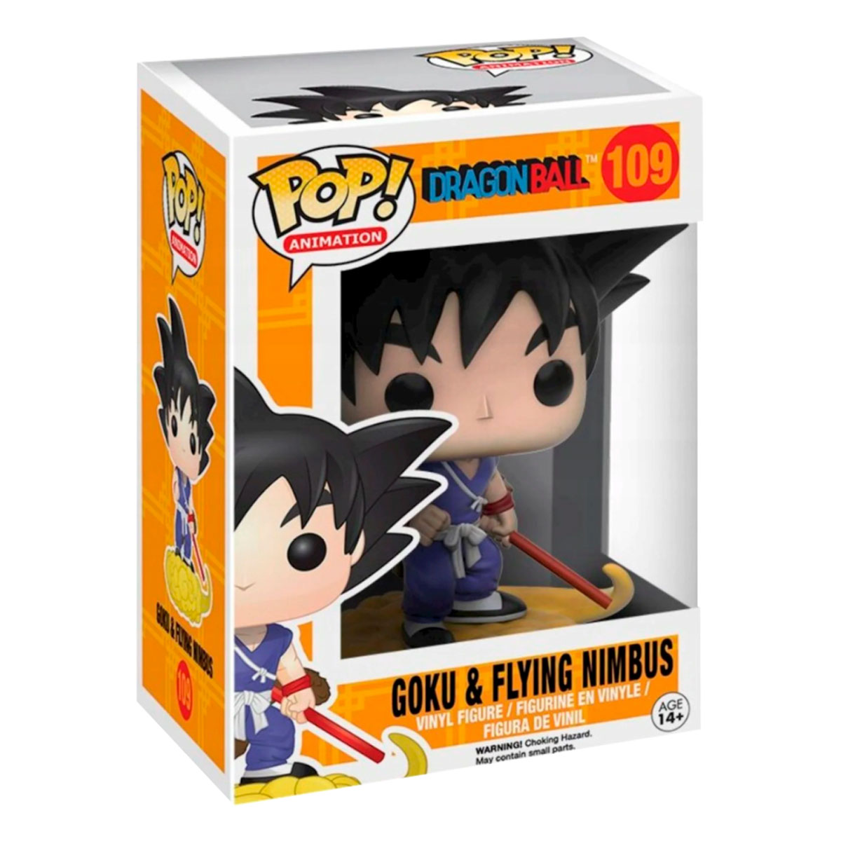 Funko Pop Goku Y Nimbus #109 Dragon Ball Z Anime figura Original