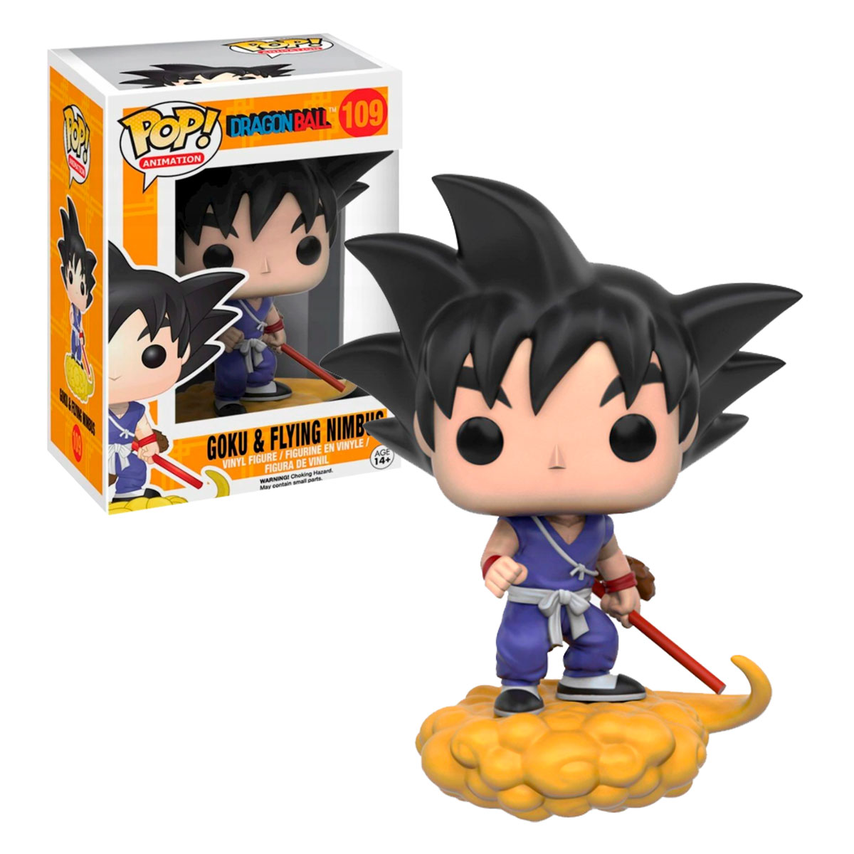 Funko Pop Goku Y Nimbus #109 Dragon Ball Z Anime figura Original