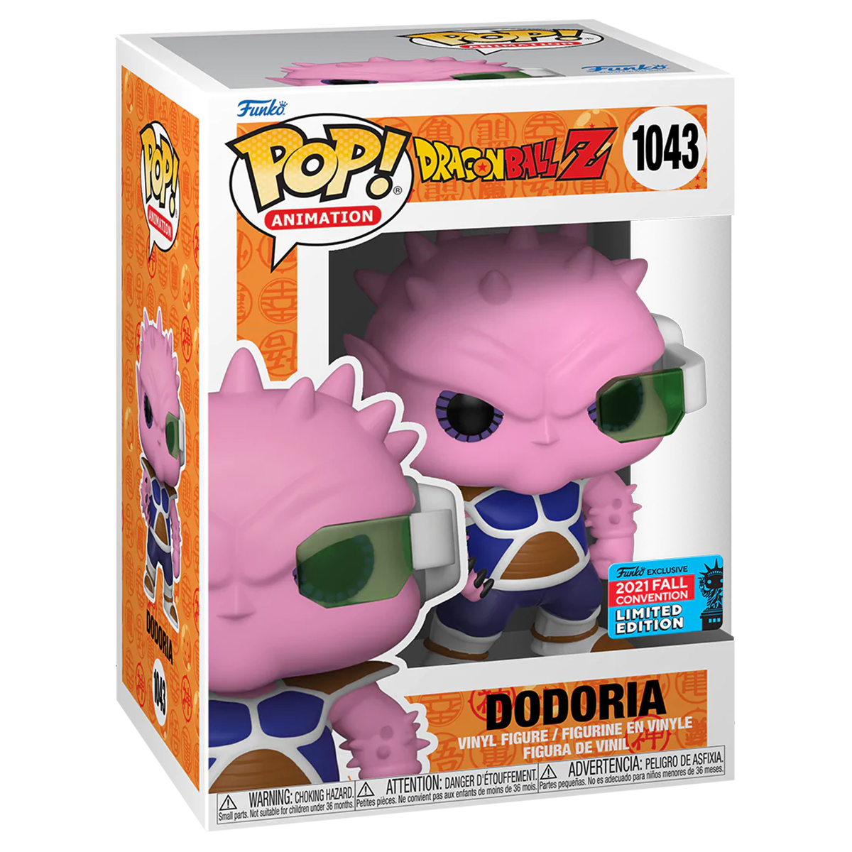 Funko Pop Dodoria #1043 Dragon Ball Z Anime Figura Original