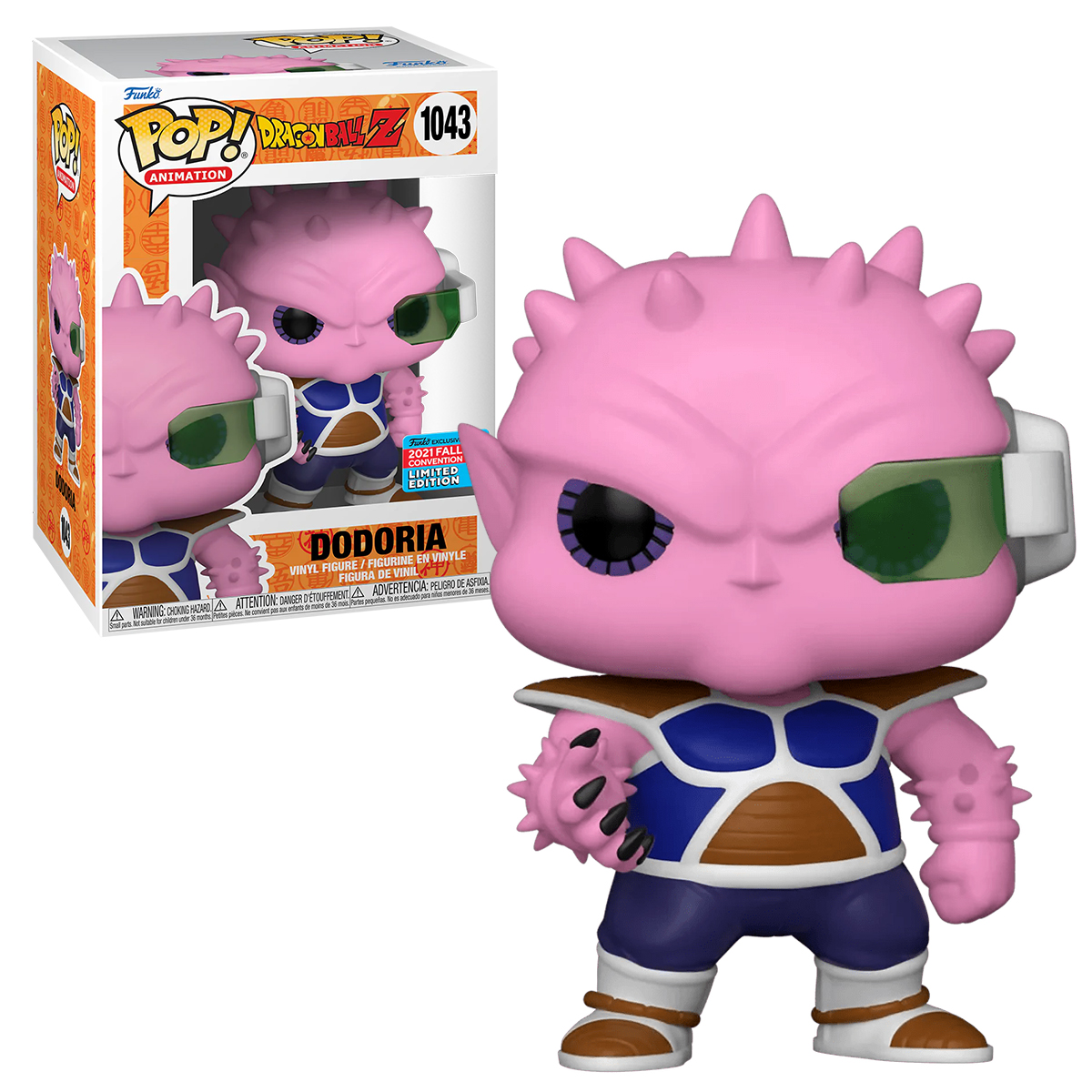 Funko Pop Dodoria #1043 Dragon Ball Z Anime Figura Original