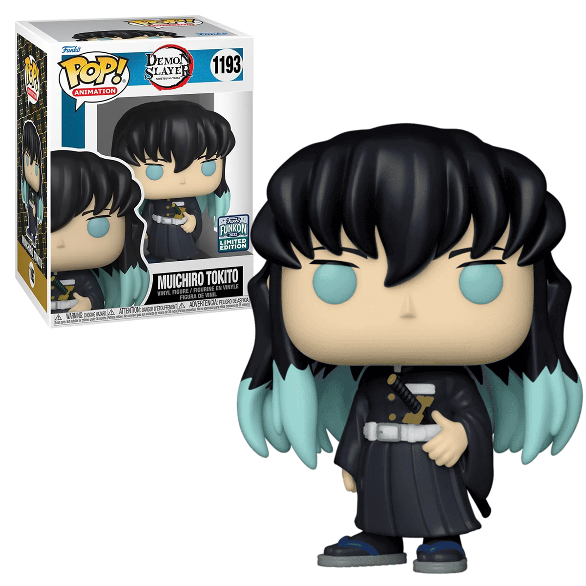 Funko Pop Muichiro Tokito #1193 Pilar De La Niebla Demon Slayer Anime Original