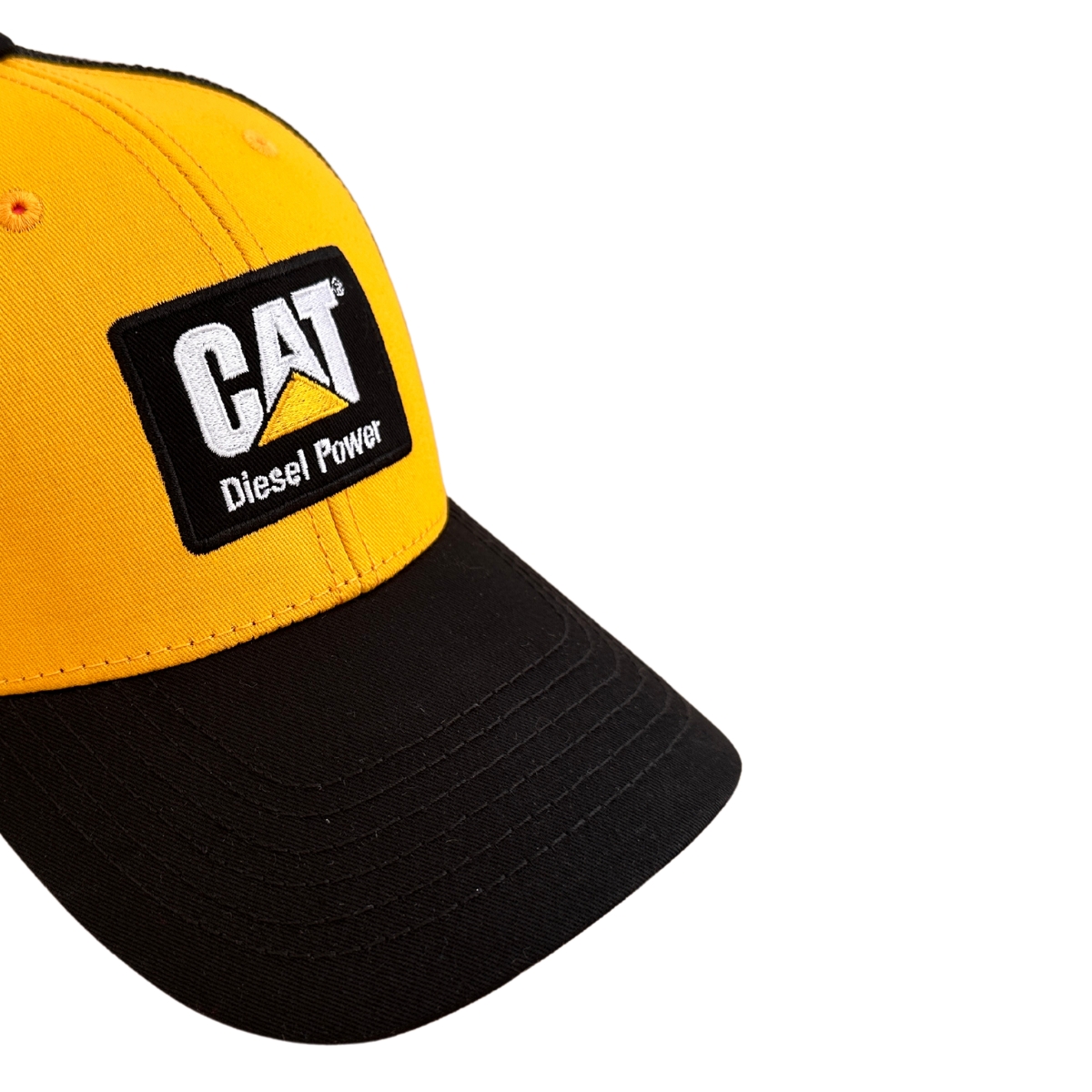 Gorra Cat Caterpillar Cachucha Amarilla Negra Diesel Power