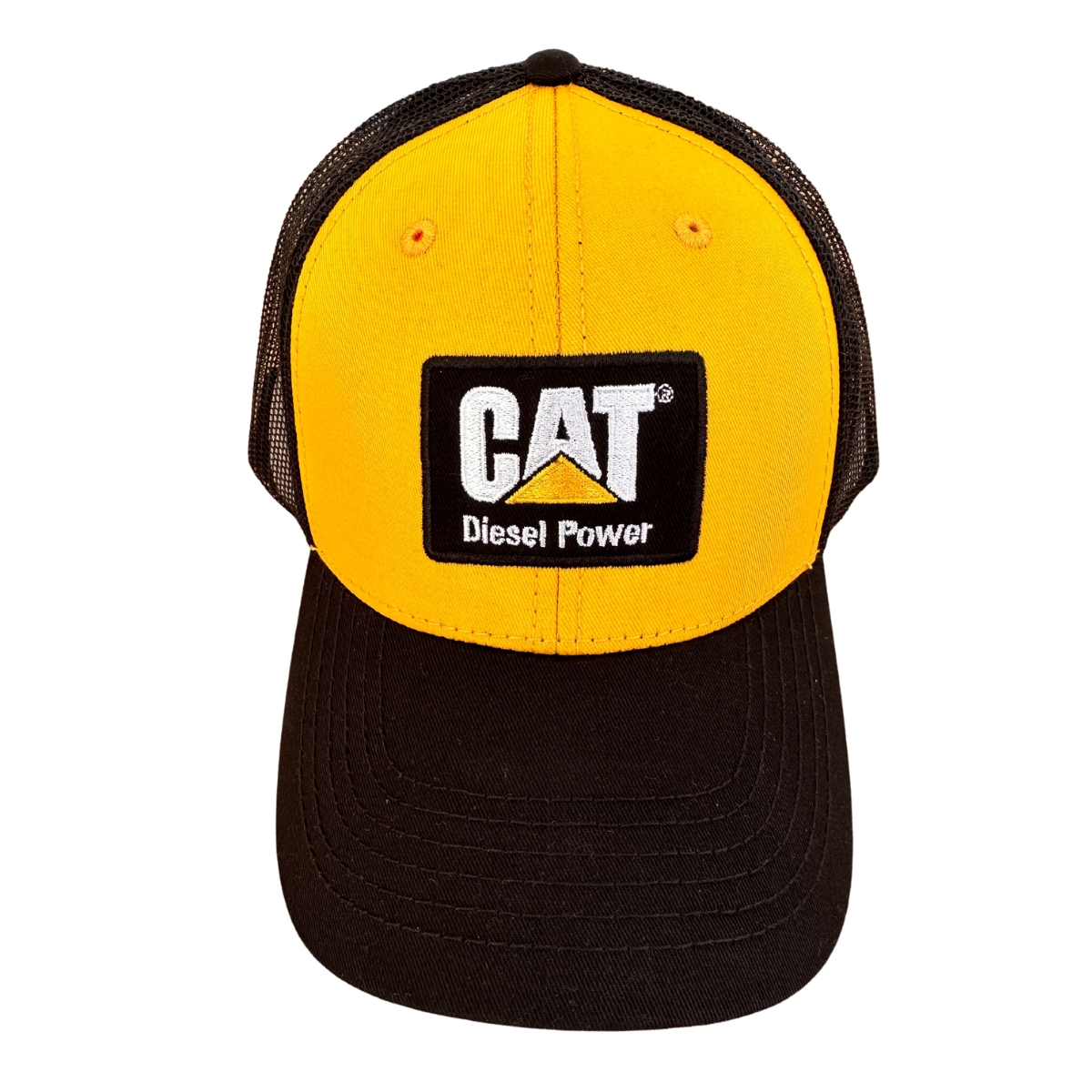 Gorra Cat Caterpillar Cachucha Amarilla Negra Diesel Power