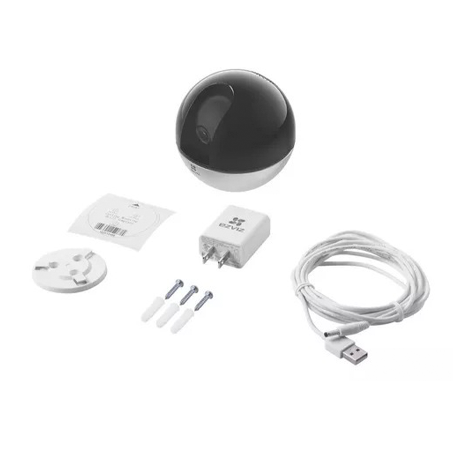 Camara Ezviz C6W 4MP Uhd MAX-256 Gb Micro Sd Gris CS-C6W.