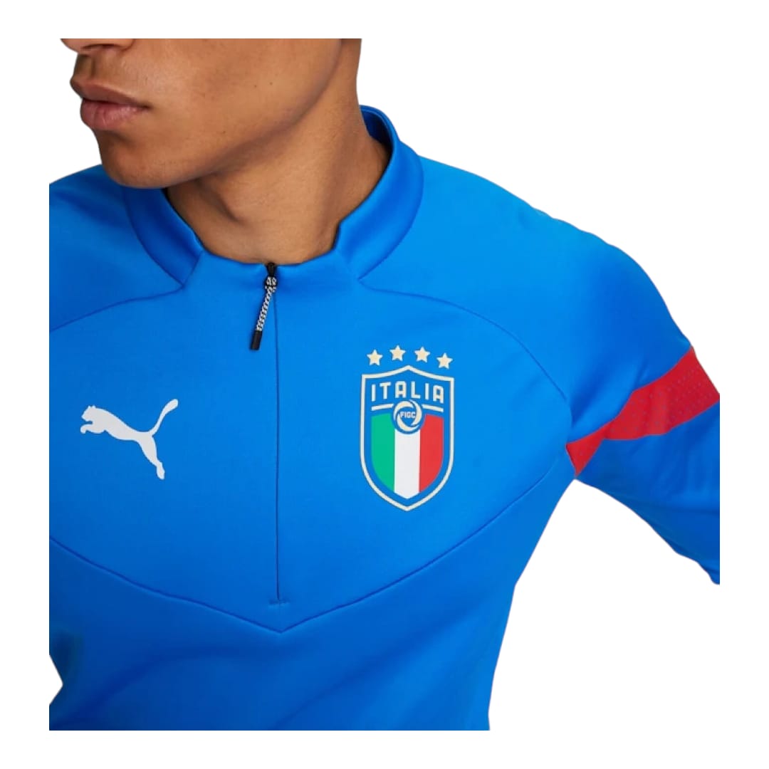 Sudadera Puma Italia Azul Hombre 76707103