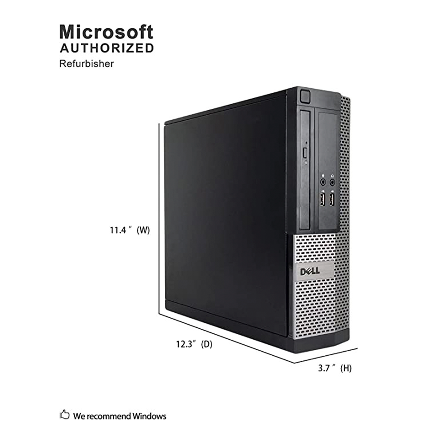 CPC Dell Ref 3010 Core I5 3470 DDR3 Soporta Vga Hdmi Sata 3 Puertos 8 Usb 2.0