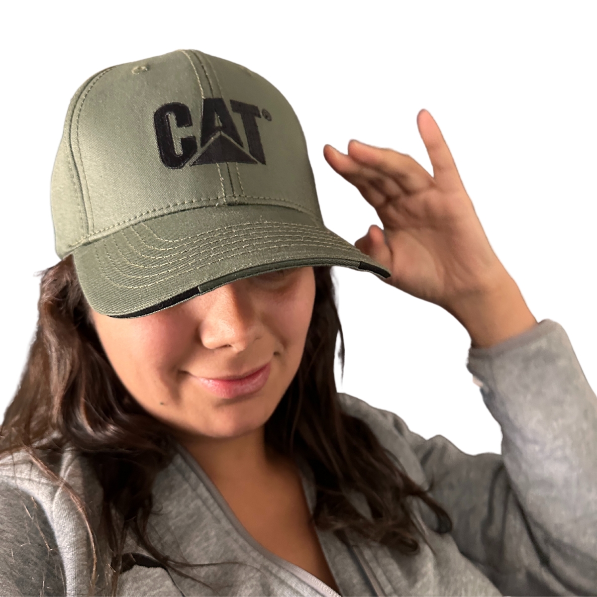 Gorra Cat Original Trucker Cachucha Verde Unisex Caterpillar