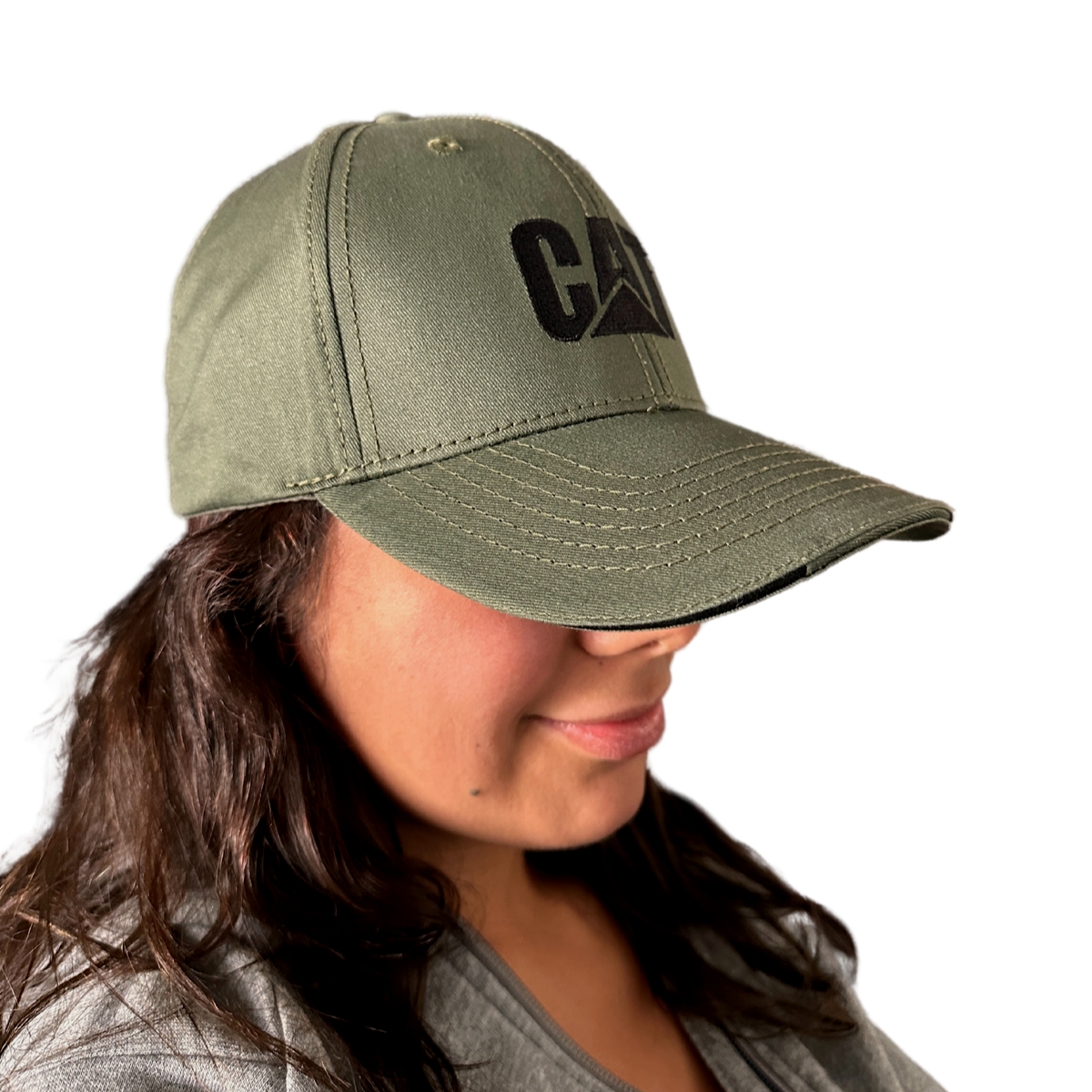 Gorra Cat Original Trucker Cachucha Verde Unisex Caterpillar