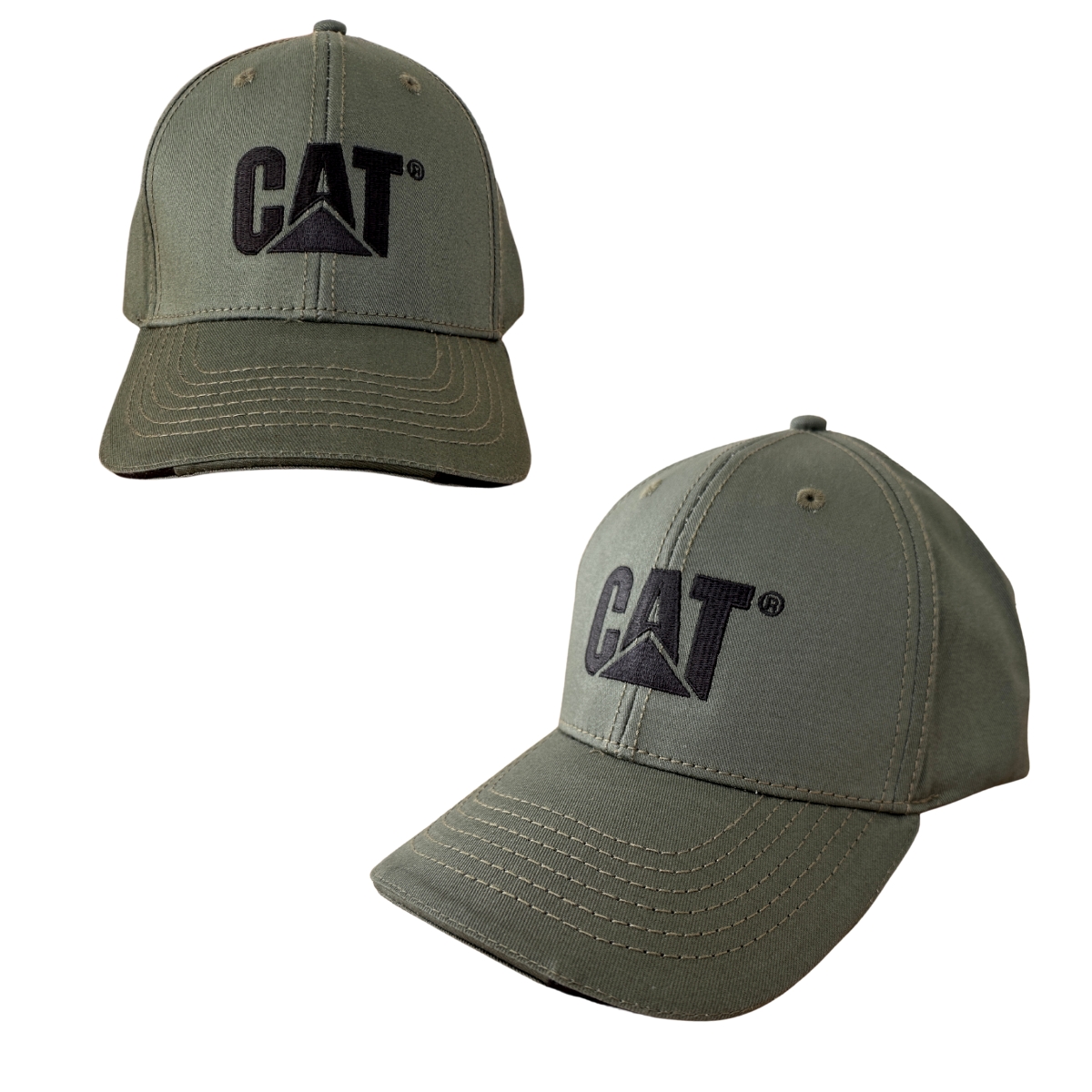 Gorra Cat Original Trucker Cachucha Verde Unisex Caterpillar