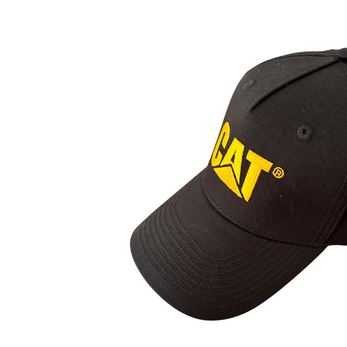 Gorra Cat Original Trucker Cachucha Caterpillar Negra Snap