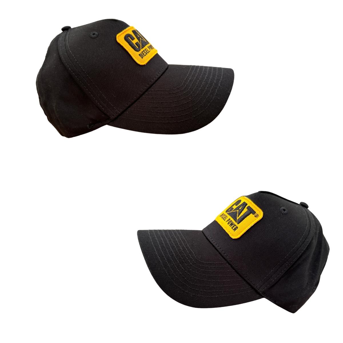 Gorra Cat Original Trucker Cachucha Caterpillar Negra Diesel