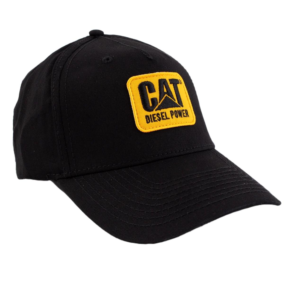 Gorra Cat Original Trucker Cachucha Caterpillar Negra Diesel
