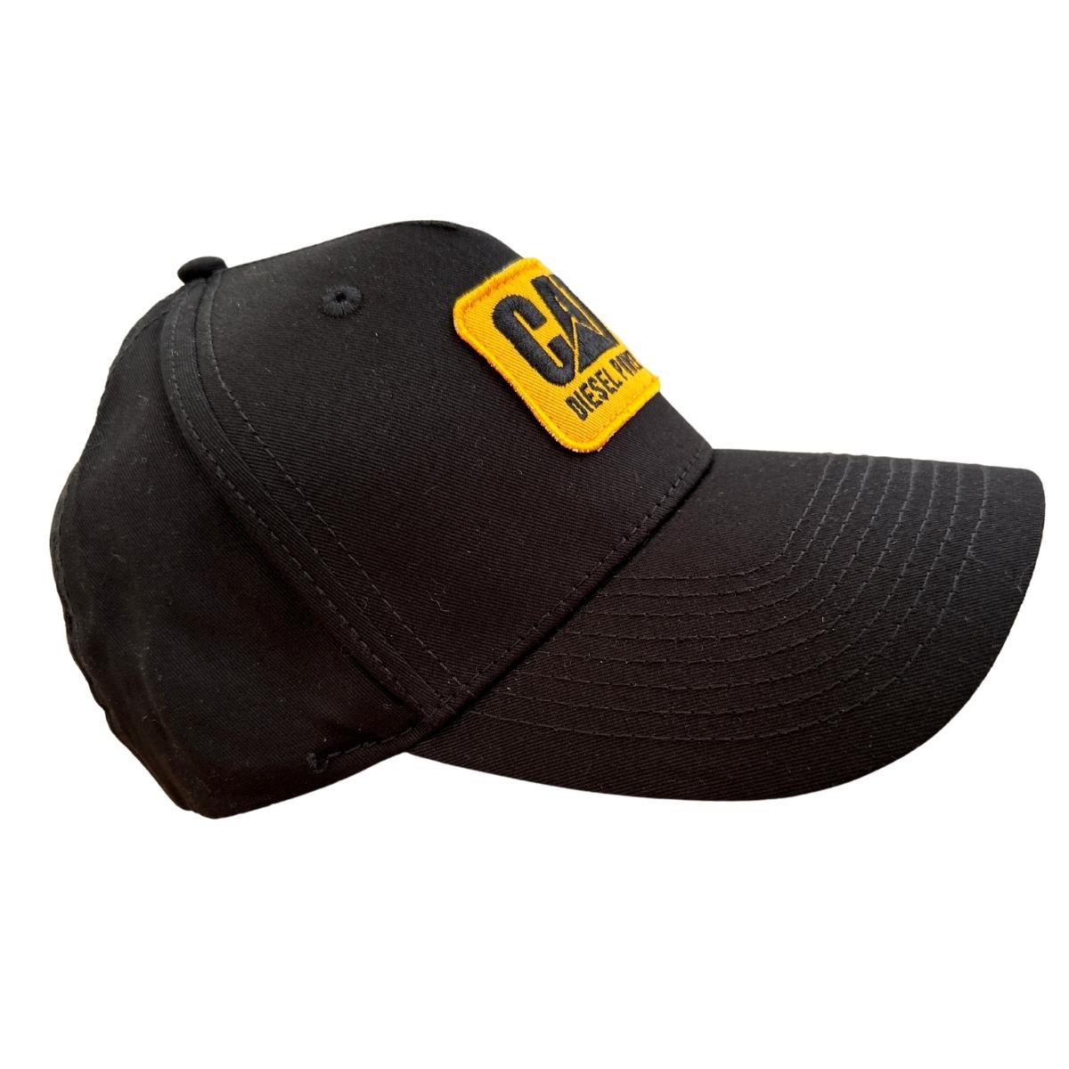 Gorra Cat Original Trucker Cachucha Caterpillar Negra Diesel