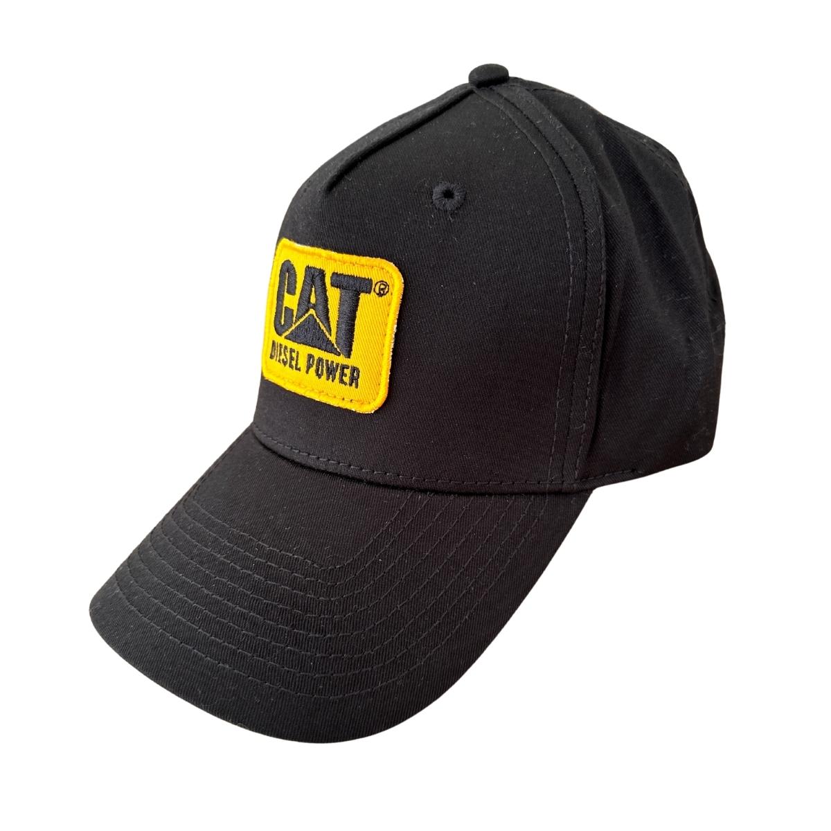 Gorra Cat Original Trucker Cachucha Caterpillar Negra Diesel