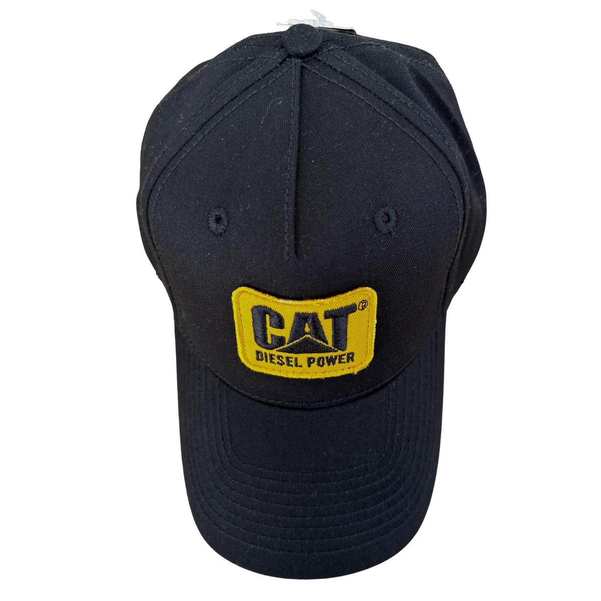 Gorra Cat Original Trucker Cachucha Caterpillar Negra Diesel