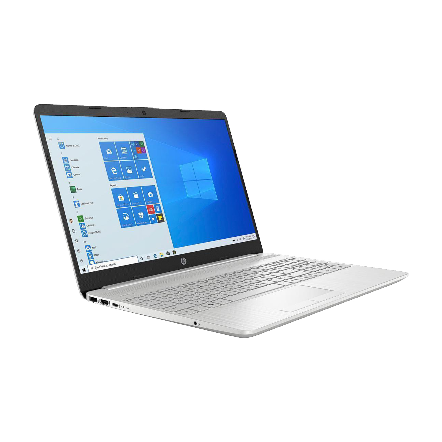 HP (15-DW3363ST) 15.6" I3-1125G4 8GB 256GB SSD W11 PLATA
