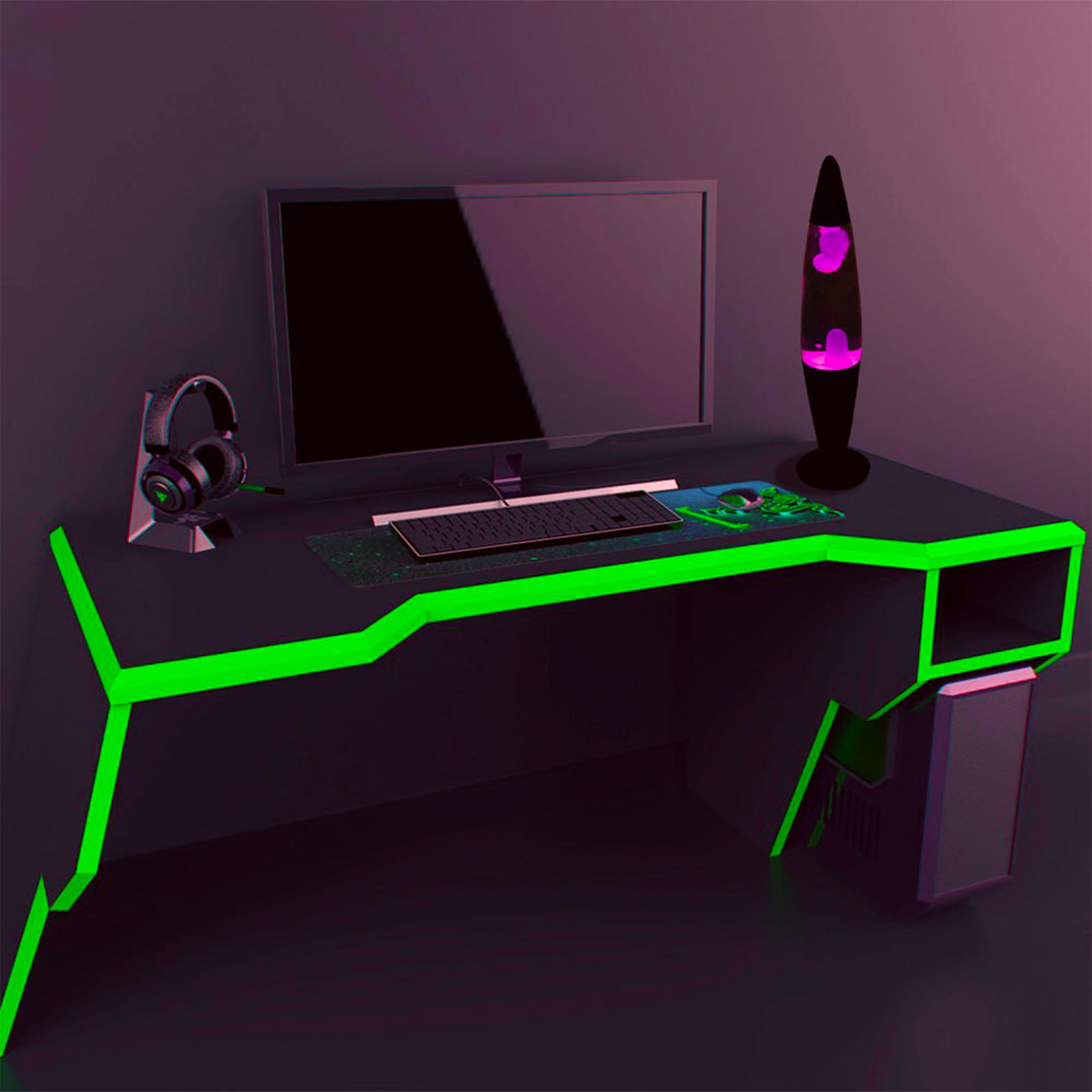 Lámpara de Lava color Morada Mil Luces