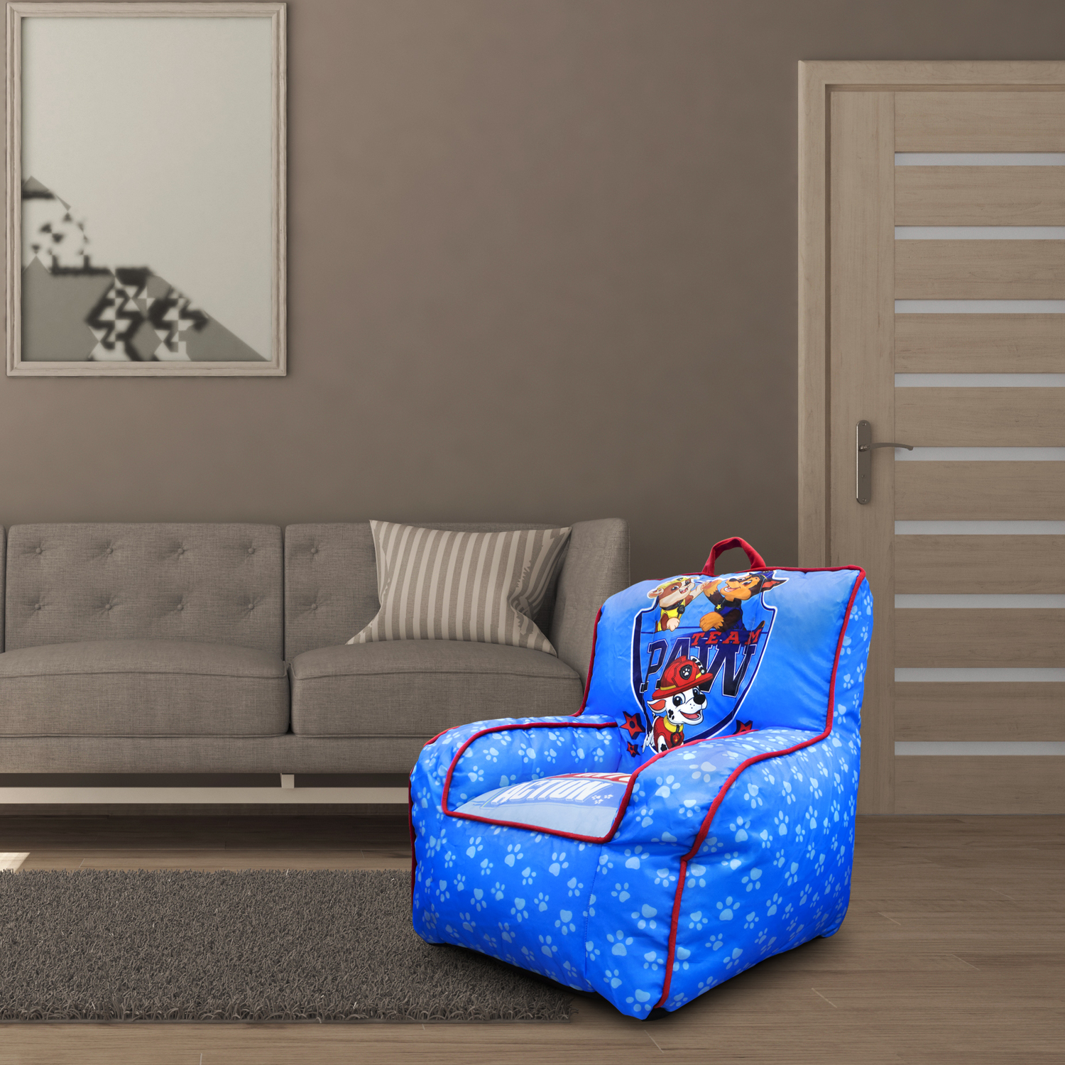 Sillon Infantil Puff Paw Patrol 