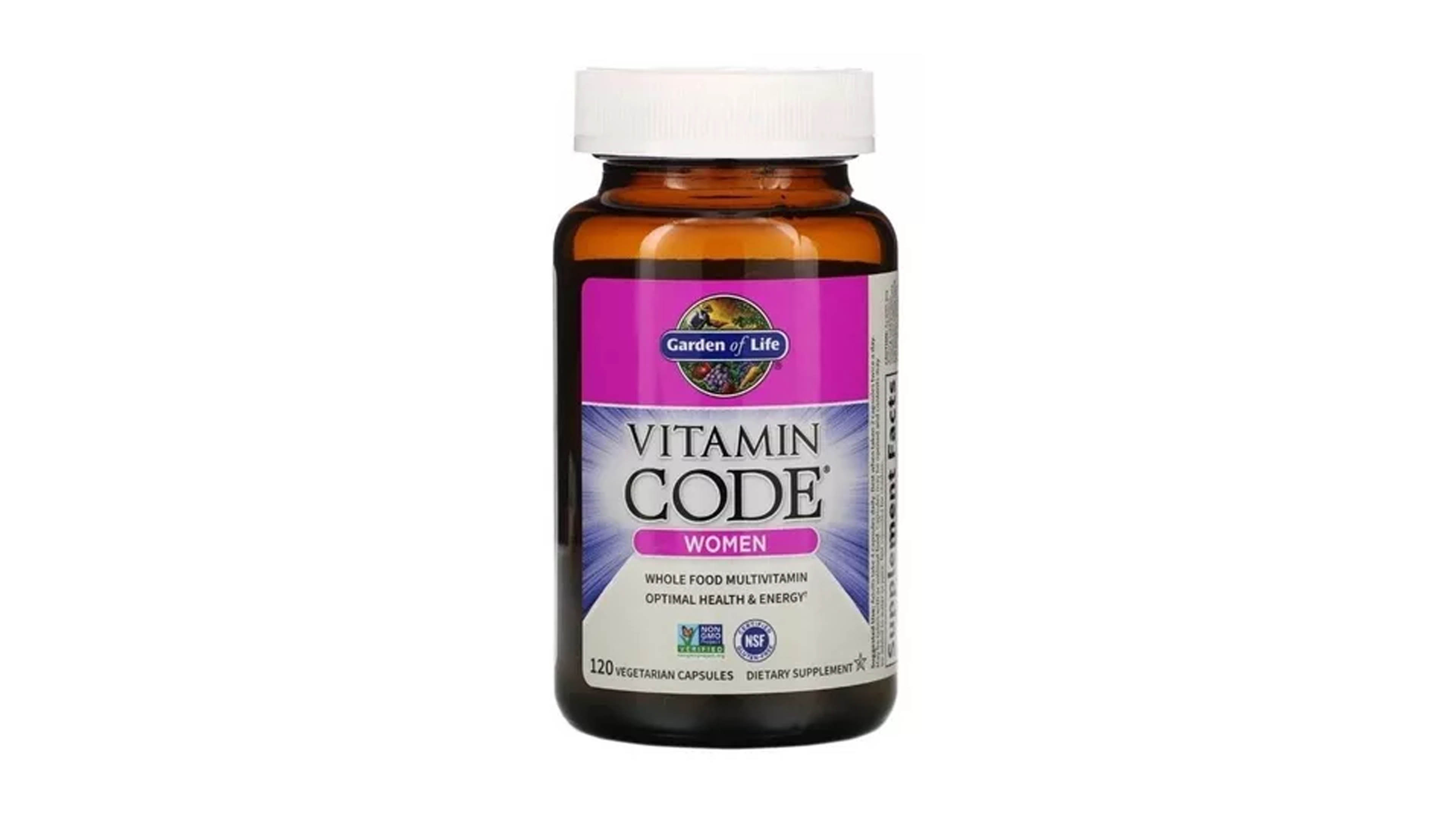 Multivitamínico Garden of Life Vitamin Code Women 120 Caps Con Selenio Y Biotin 