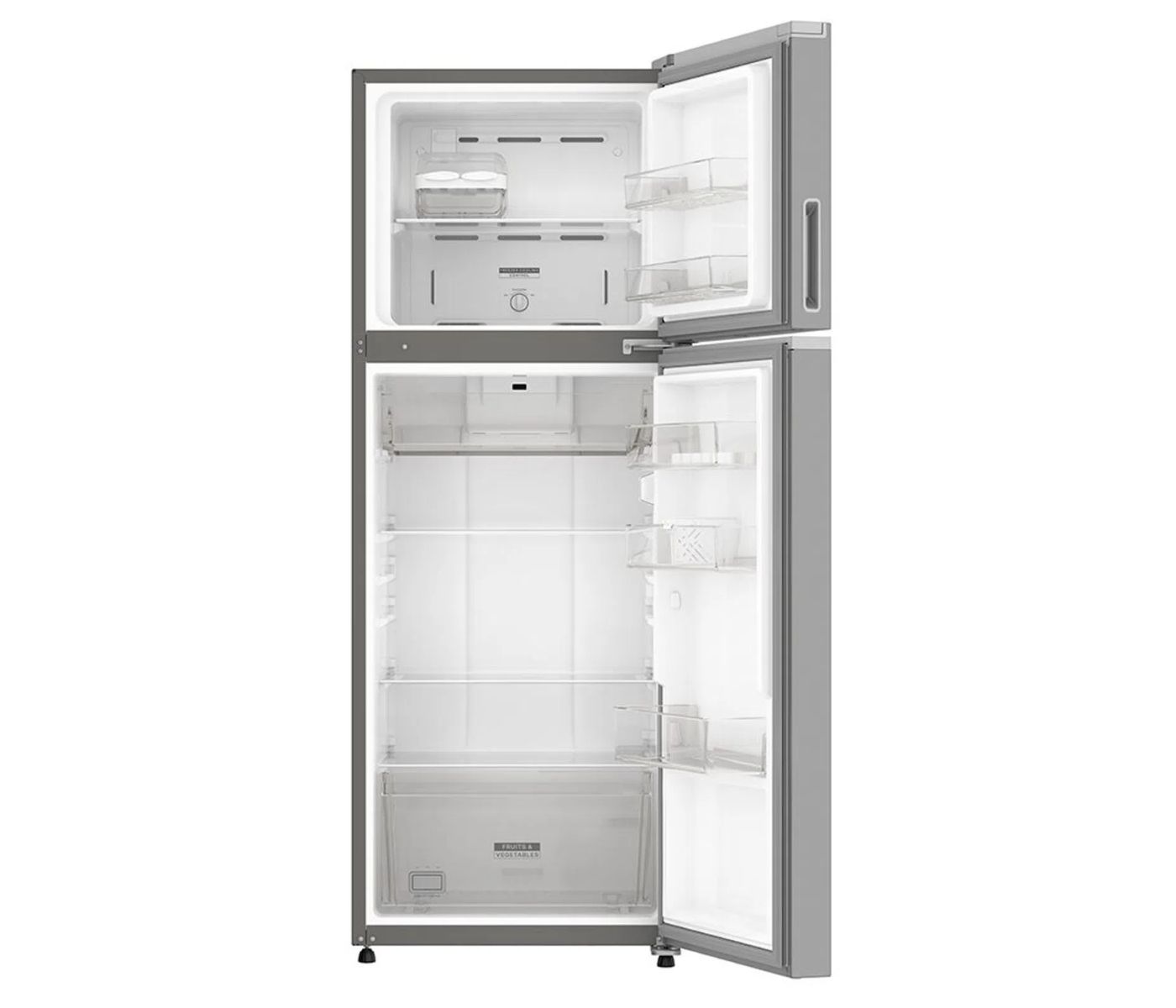Refrigerador whirlpool top mount 13 pies cúbicos mod. wt-1331d tecnología anti fingerprint