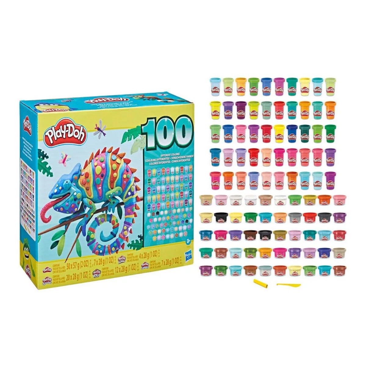 Play Doh 100 Colors Pack F4636