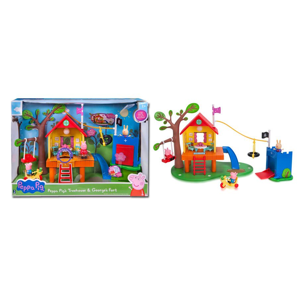 Peppa Pig Treehouse & Georges Fort