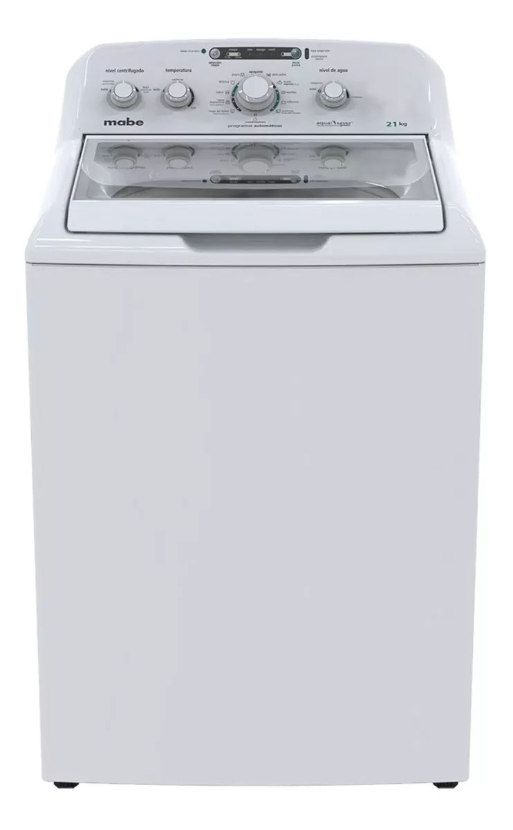Lavadora Automática Mabe 21kg Blanca De Rodillo Lma71214vba