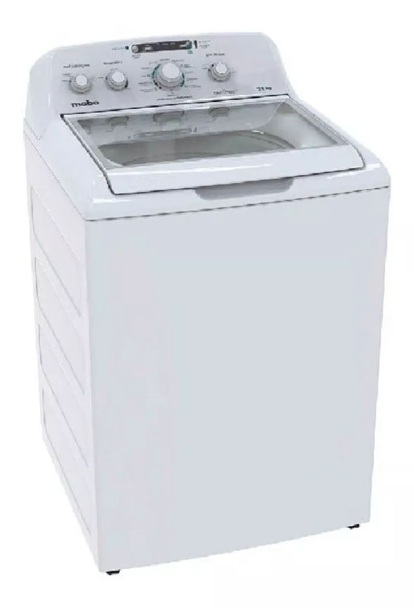 Lavadora Automática Mabe 21kg Blanca De Rodillo Lma71214vba