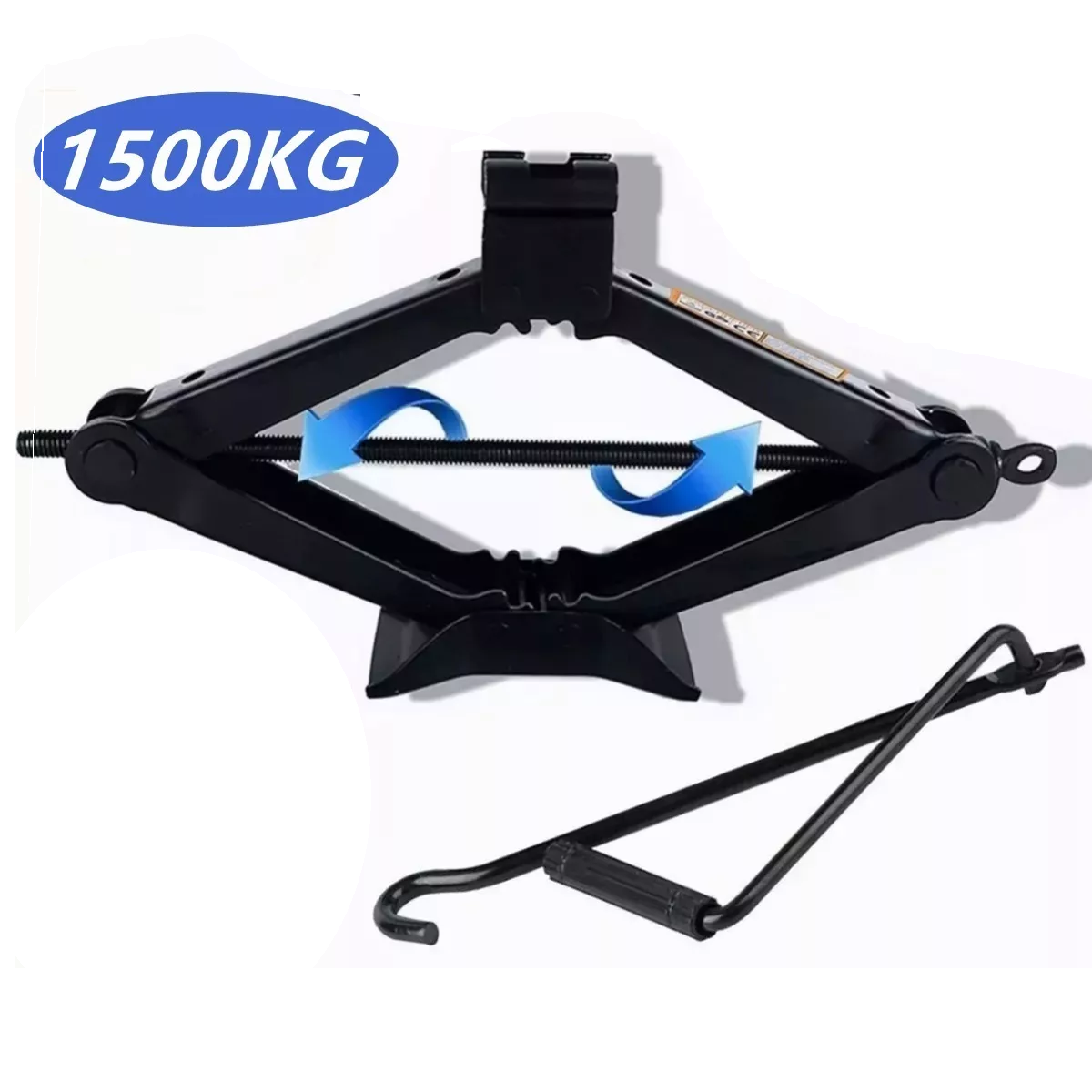 Gato Mecanico Tijera 1500 Kg Manual Carro Chico