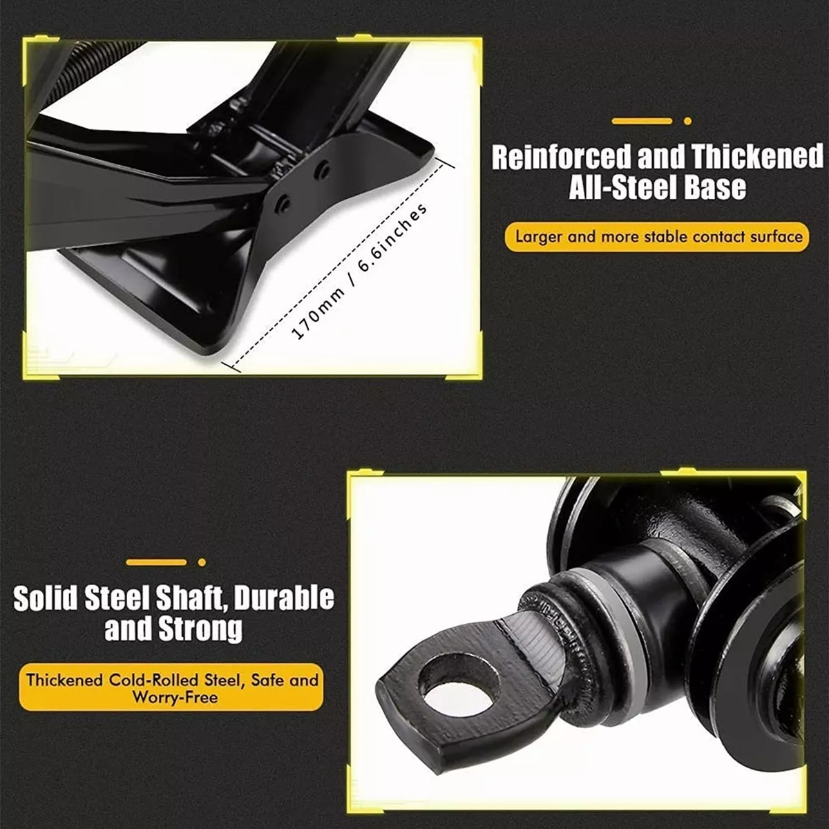 Gato Mecanico Tijera 1500 Kg Manual Carro Chico