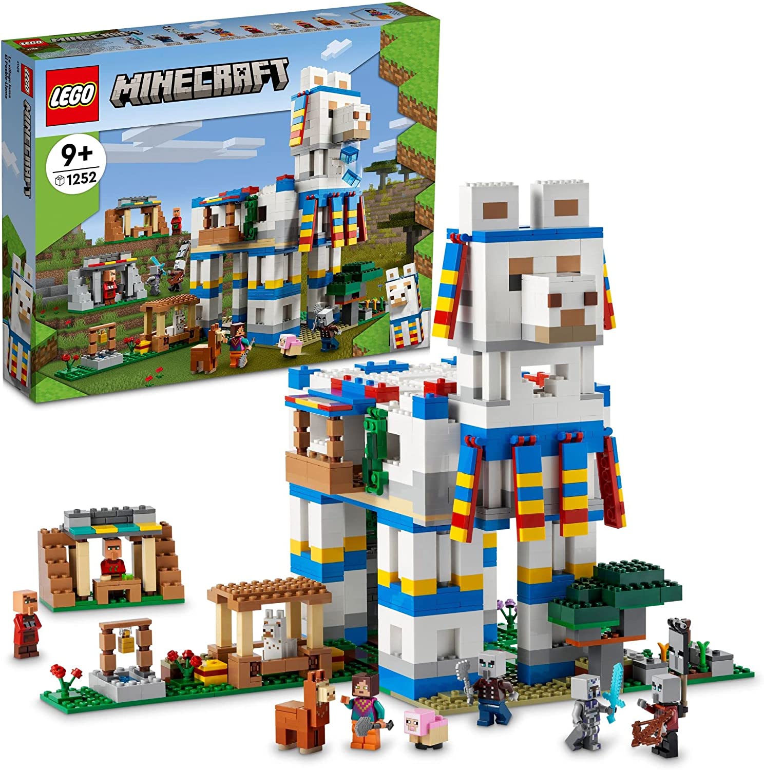 Lego Minecraft 21188 El Pueblo-llama.