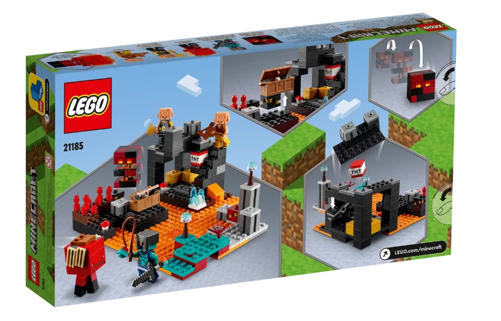 Lego Minecraft 21185 El Bastión Del Nether