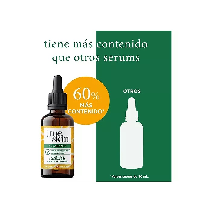Serum 93% Natural Vitamina C Niacinamida Aclarante Antigrasa