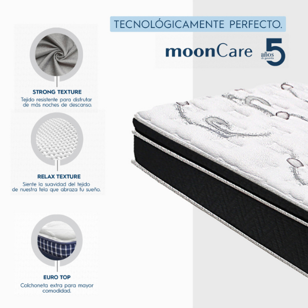 Colchones Individual Restonic Velvet Ultra Confort Premium