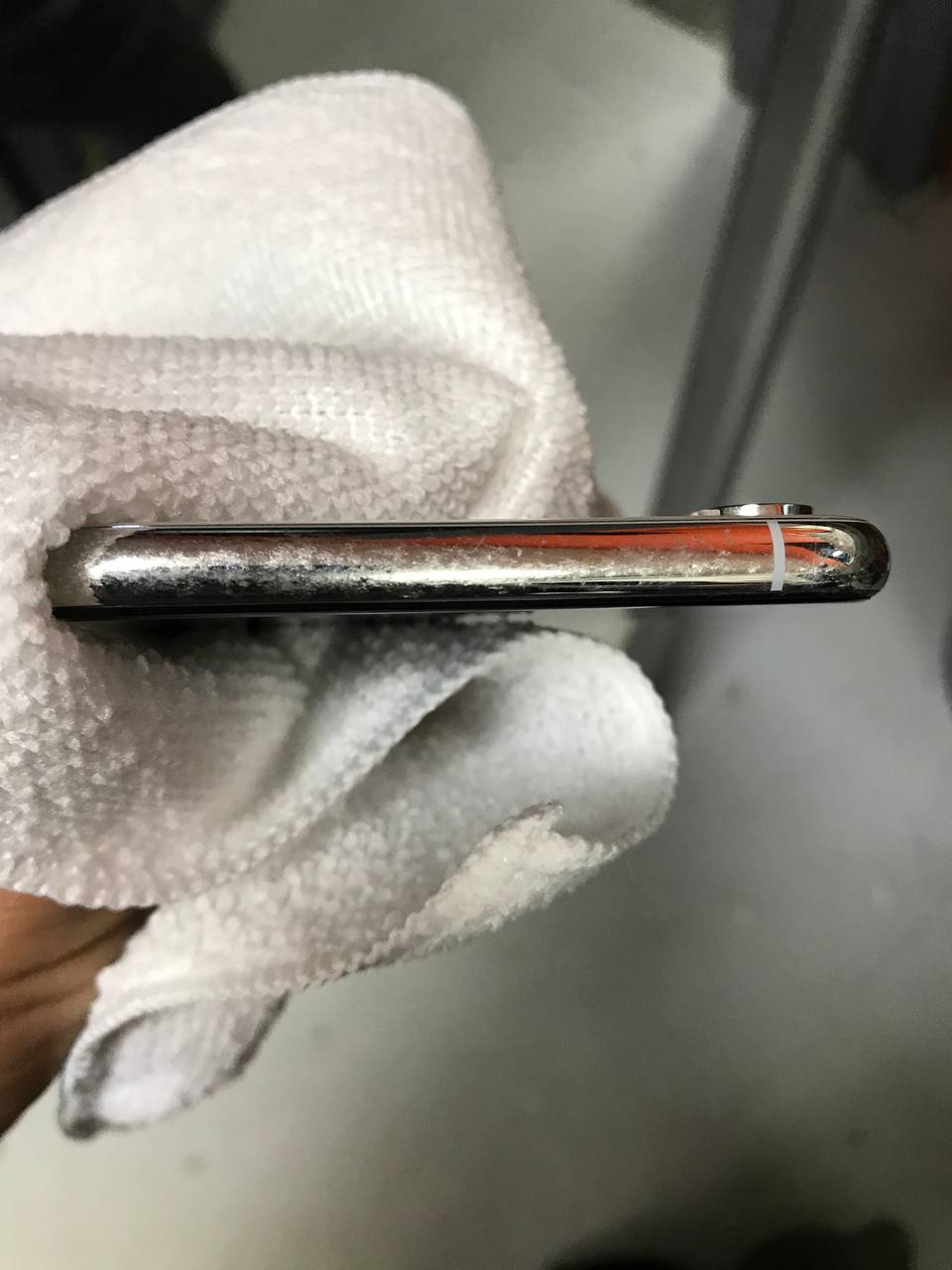 Celular Apple iPhone X 256gb Silver reacondicionado Grado C