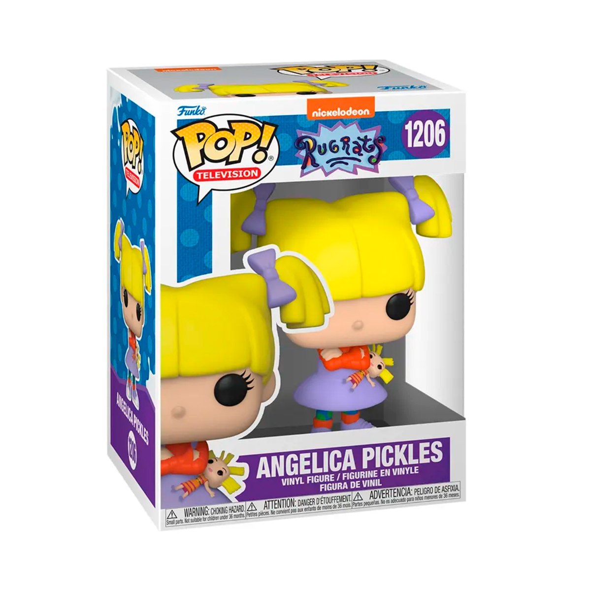 Funko Pop Angelica Pickles #1206 Rugrats Nickelodeon Figura Original