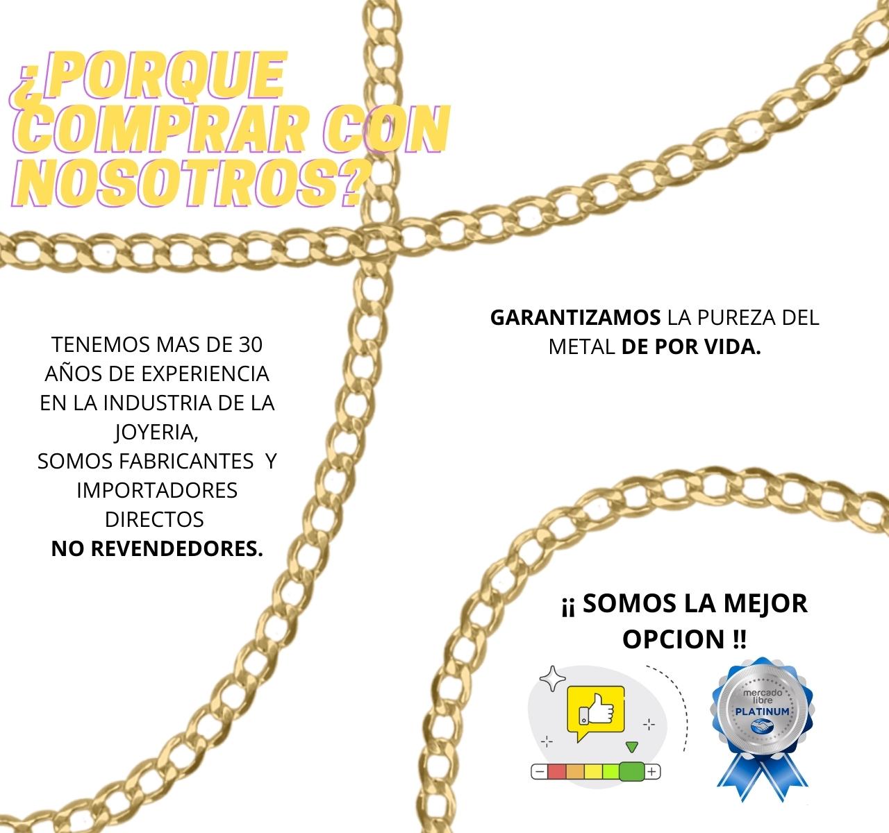 Pulsera Figaro Esclava Oro 10k Niño Italiano 14cm - 5.6mm.