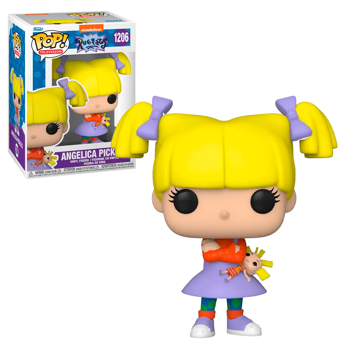 Funko Pop Angelica Pickles #1206 Rugrats Nickelodeon Figura Original