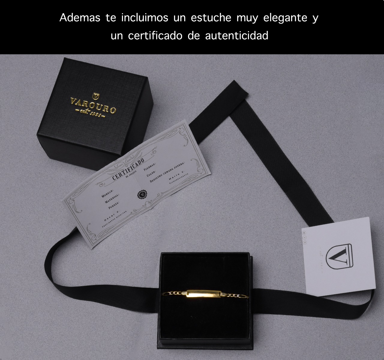 Pulsera Figaro Esclava Oro 10k Niño Italiano 14cm - 5.6mm.