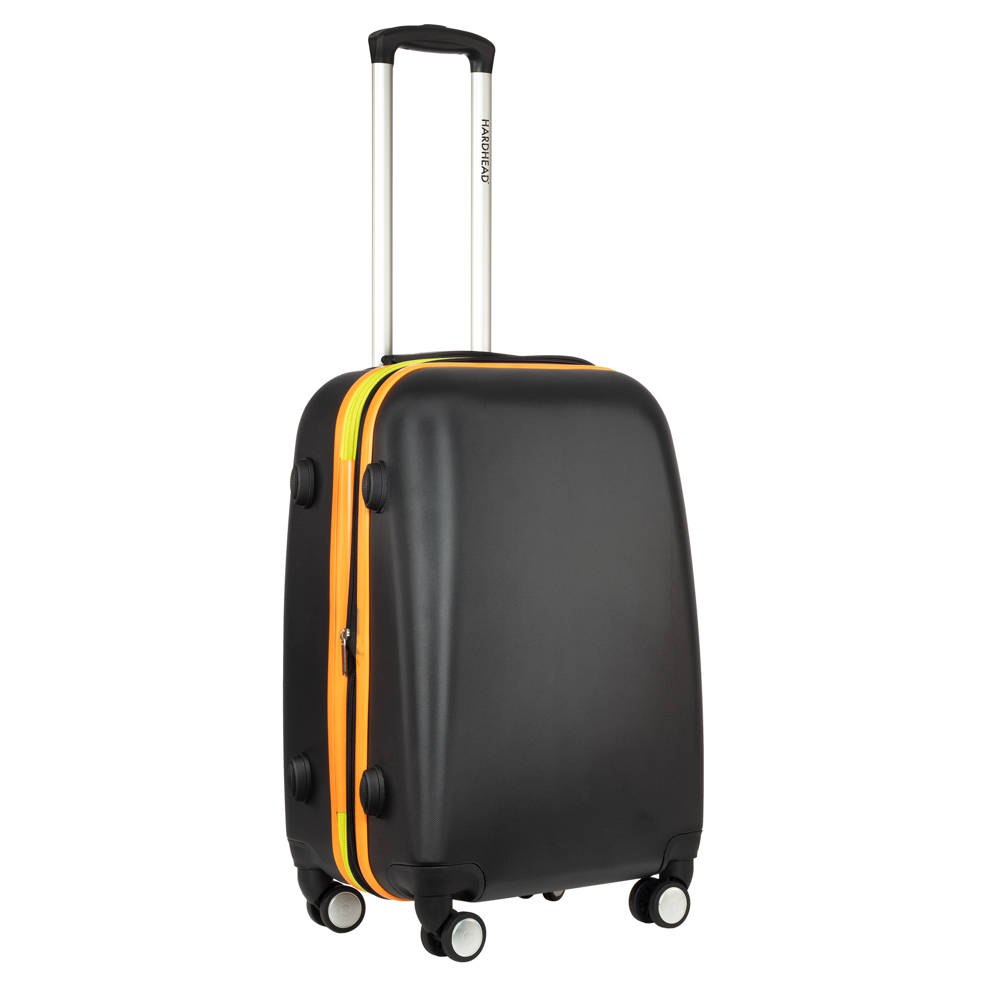 Maleta De Viaje Rígida De 26 Pulgadas Original Nueva Hardhead BERE Negra Equipaje Con Ruedas 360 y Candado TSA