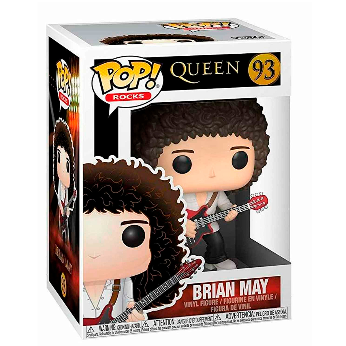 Funko Pop Brian May #93 Banda Queen Figura Original