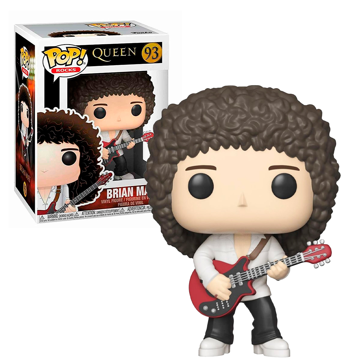 Funko Pop Brian May #93 Banda Queen Figura Original